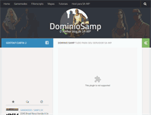 Tablet Screenshot of dominiosamp.net